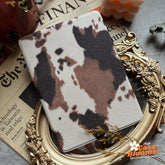 Custom Name Cow Print Boho iPad case, Free Personalization